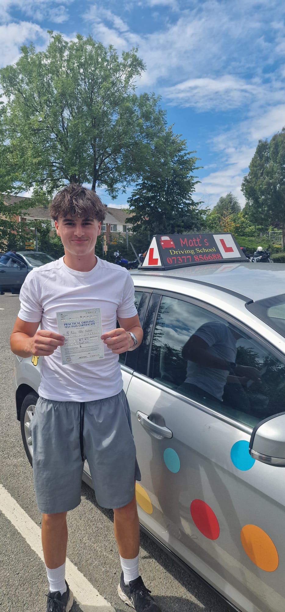 Saltford School of Motoring student success