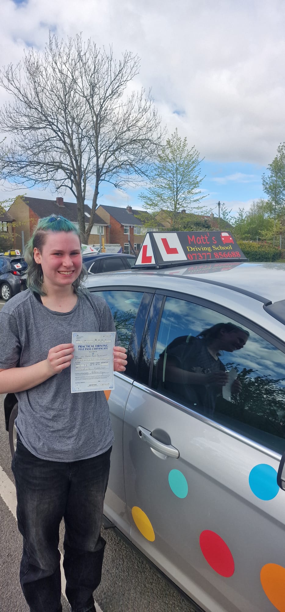 Driving school Saltford student achievement
