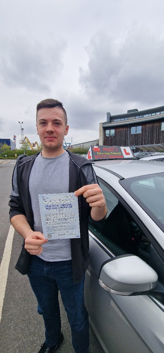 Student achievement Saltford driving lessons